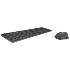 Rapoo 9800M ultratyndt trådløst tastatur og mus med Multi-Mode (Bluetooth + USB)