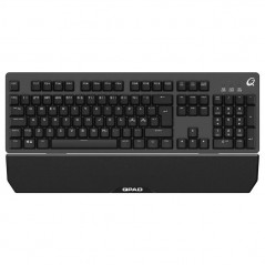 QPAD MK40 gaming-tastatur med baggrundsbelysning