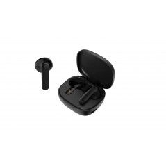 In-ear - Streetz T160 True Wireless in-ear headset og hovedtelefoner sort/hvid