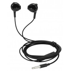 In-ear - Streetz E130 semi-in-ear hovedtelefoner & headset med 3,5 mm jackstik (sort/hvid)