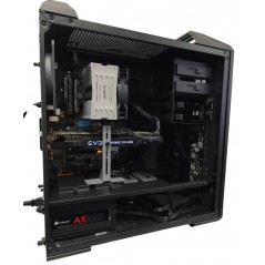 Brugte gaming-computere - CM MasterCase MC500 gaming computer med Intel i7 32GB 1TB SSD GTX1070 Win11 Pro (brugt)