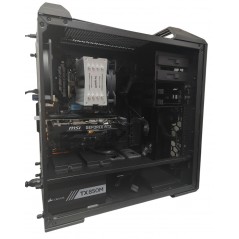 Brugte gaming-computere - CM MasterCase MC500 gaming computer med Intel i7 32GB 1TB SSD RTX2060 Win11 Pro (brugt)