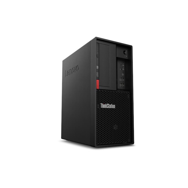 Brugt stationær computer - Lenovo ThinkStation P330 Tower Gen2 i7 (gen 9) 32GB 512SSD Quadro P620 DVD Win 11 Pro (brugt)