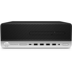 Brugt stationær computer - HP ProDesk 600 G5 SFF i5 16GB 240GB SSD med DVD Win 11 Pro (brugt)