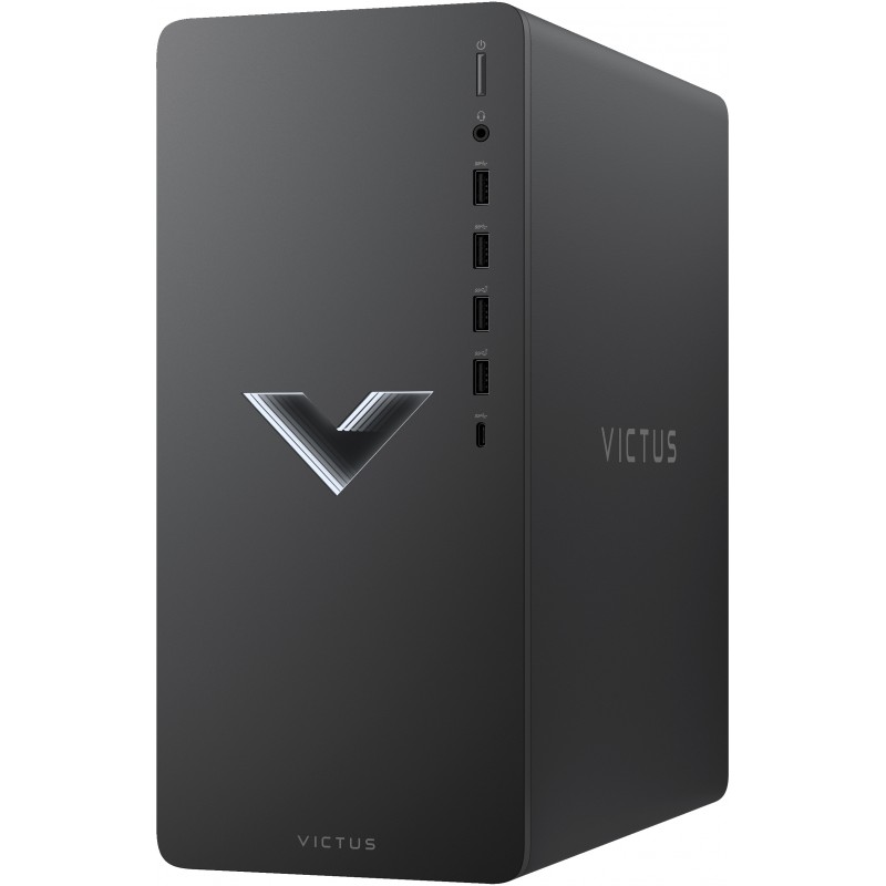 Billig gaming computer og stationær gaming computer - HP Victus 15L TG02-0247nf Ryzen 5 16GB 512GB SSD RX 6400 4GB WiFi Windows 11