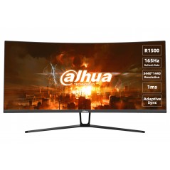 Dahua LM34-E330C 34" buet ultrabred 165 Hz-skærm til gaming