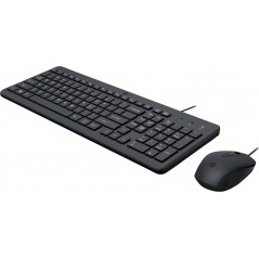 HP 150 pakke med USB-tastatur og mus