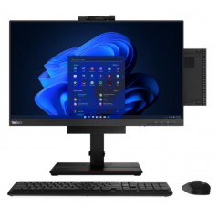 Alt-i-én computer - Lenovo ThinkCentre 22" skærm med M70q Gen3 computer i5 16GB 256GB SSD WiFi Win11 Pro