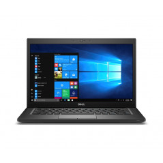 Brugt laptop 14" - Dell Latitude 7480 14" HD i5 (gen 6) 8GB 256GB SSD Win 10 Pro (beg) (repor vid tangentbordet)