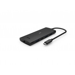 iiglo Multiport USB-C Hub 8-i-1 til 2xUSB-C/4xUSB/HDMI/LAN med understøttelse af 4K 60Hz