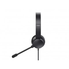 Chat-headsets - Trust HS-260 USB-headset med støjreducerende mikrofon (ENC)