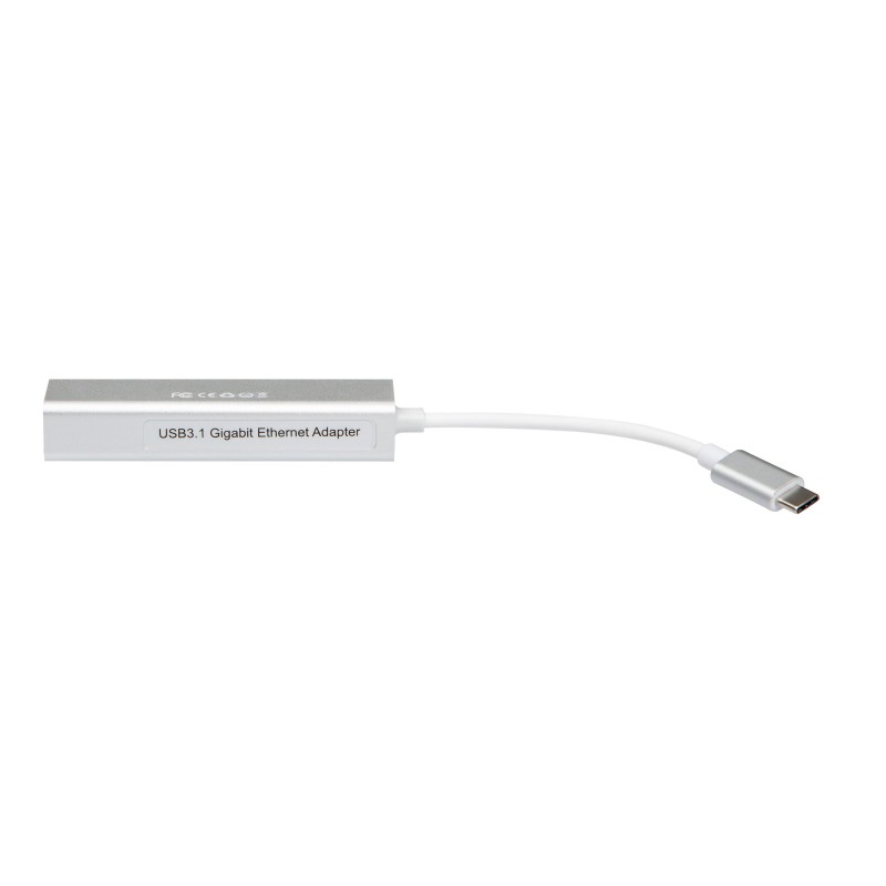 USB-C hubb - iiglo USB-C til 3x USB-A-hub med LAN-port