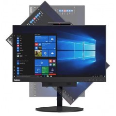 Lenovo ThinkCentre TIO22Gen3 22" IPS-skærm med indbygget webcam (brugt)