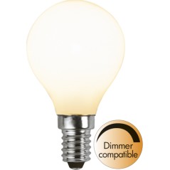 Dæmpbar LED-lampe E14 opaque 5W (39W) 3000K