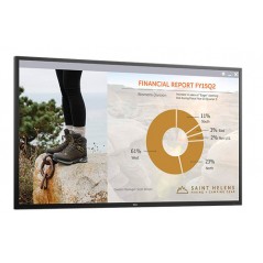 Dell C7016H 70" Full HD LCD-konferenceskærm (brugt - uden stativ) (ikke Smart TV/uden TV-tuner)