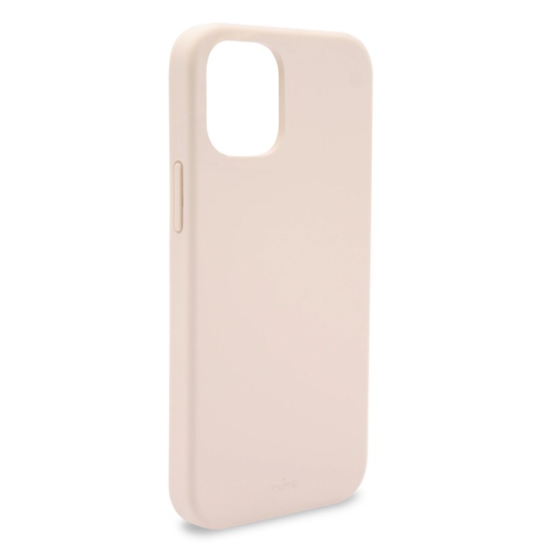 Covers - Puro soft pink silikone mobiletui til iPhone 12 og iPhone 12 Pro