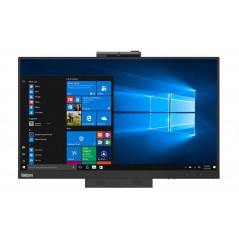 Lenovo ThinkCentre TIO22Gen3 22" IPS-skærm med indbygget webcam (brugt udan fod)