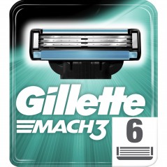 Gillette Razor Mach3 Base 6 stk.