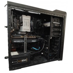 Corsair Carbide 400R Gaming PC med Intel i7 32GB 1TB SSD RTX2080 Win11 Pro (brugt)