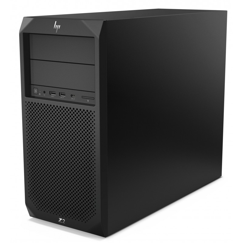 Brugt stationær computer - HP Z2 G4 Tower gaming computer med Intel i7 32GB 1TB SSD RTX4060 Win11 Pro (brugt)