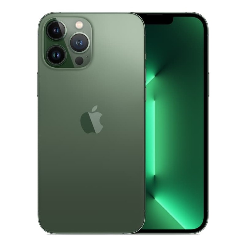 Brugt iPhone - iPhone 13 Pro Max 128GB Alpine Green med 1 års garanti (brugt)