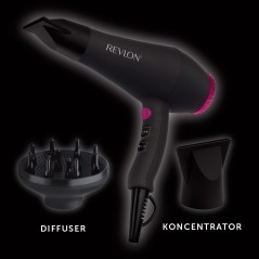 Hårtørrer - Revlon Smooth Brilliance 2000W hårtørrer