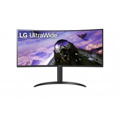 LG 34WP65CP-B 34" ultrabred 160 Hz 3440 x 1440 skærm med VA-panel og indbyggede højttalere