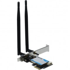 Argus EP-132 trådløst PCIe WiFi 5 dual band-netværkskort med Bluetooth