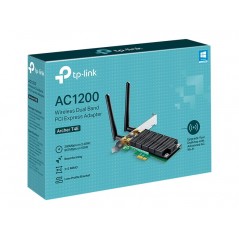 Trådløst netværkskort - TP-Link T4E trådløst PCI-E-netværkskort med dobbeltbånd (fuld/lav bracket)