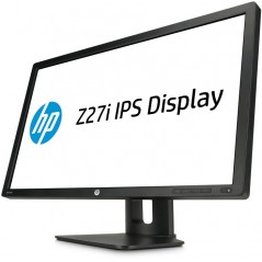 HP Z27i ergonomisk 27-tommer QHD LED-skærm med IPS-panel (brugt)