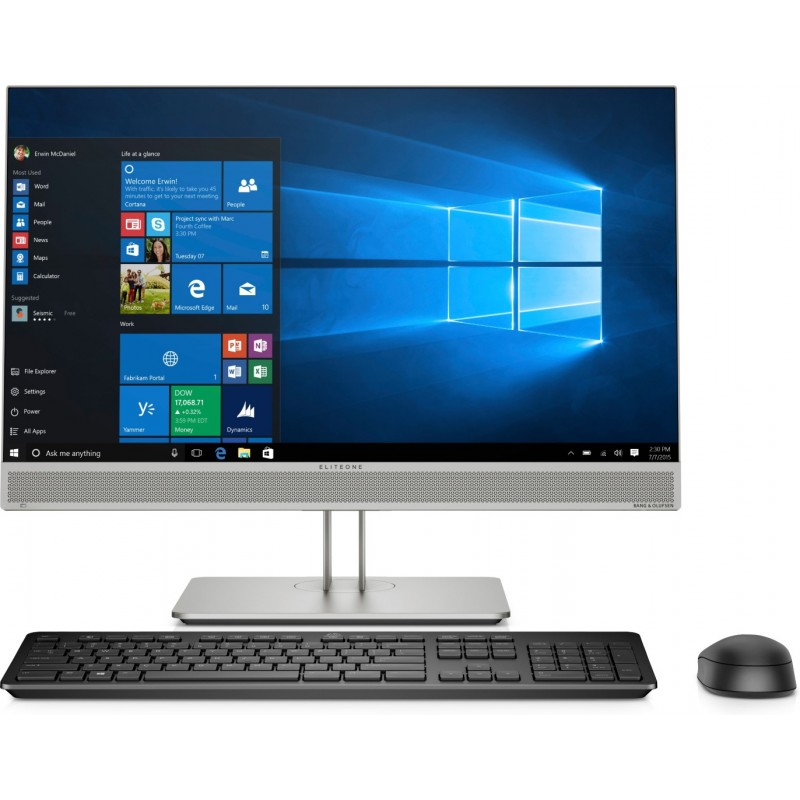 Brugt alt-i-én - HP EliteOne 800 G5 All-in-One 23.8" Touch Full HD i5 8GB 256GB SSD Win11 Pro (brugt)