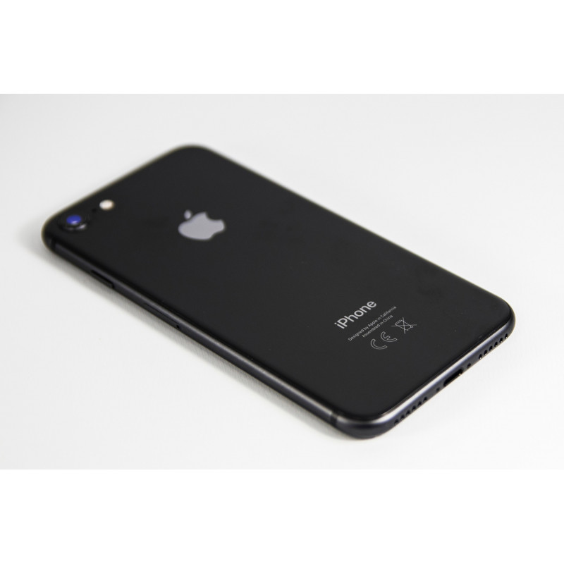 Brugt iPhone - iPhone SE 3rd Gen (2022) 64GB 5G Midnight Black (brugt med ridset skærm)