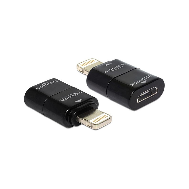 Opladere og kabler - IPhone 5 Lightning Adapter til MicroUSB