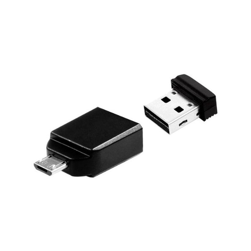 USB-nøgler - USB memory stick micro 16GB med OTG adapter