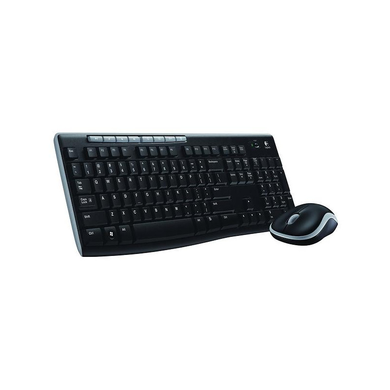 Trådløse tastaturer - Logitech MK270 trådløst tastatur & mus