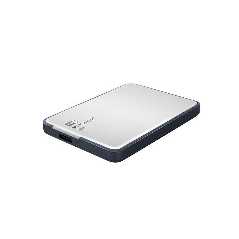 Harddiske til lagring - Western Digital slank ekstern harddisk 1TB USB 3.0