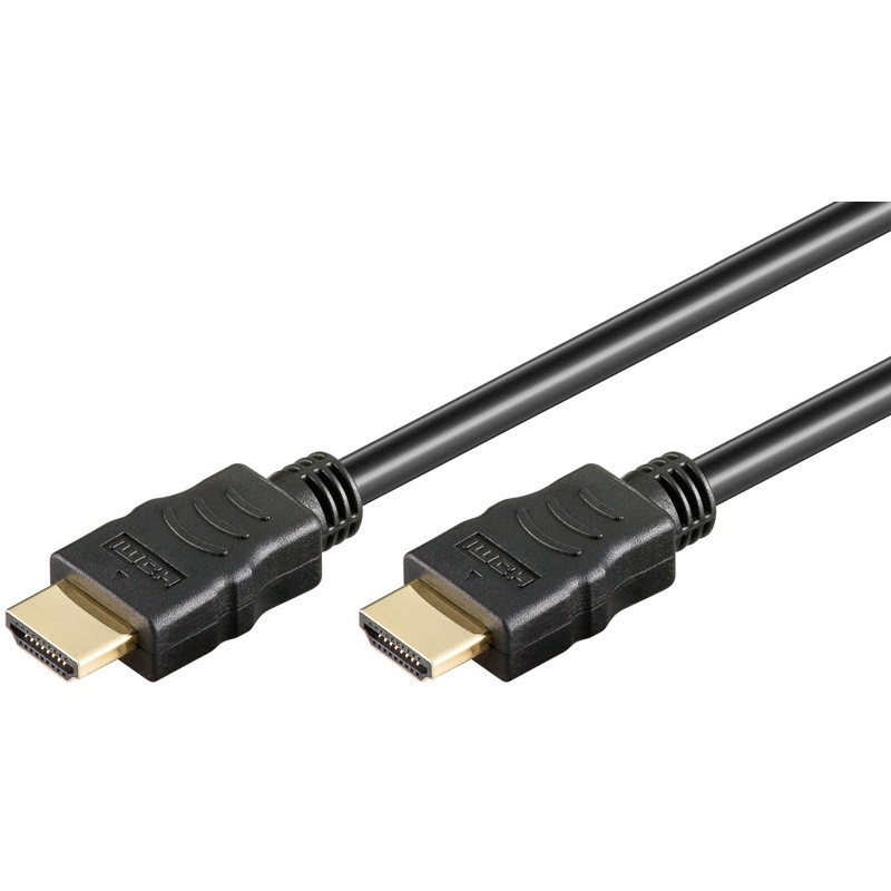 Skærmkabel & skærmadapter - HDMI-kabel 1.4 4K 3D 0.5M