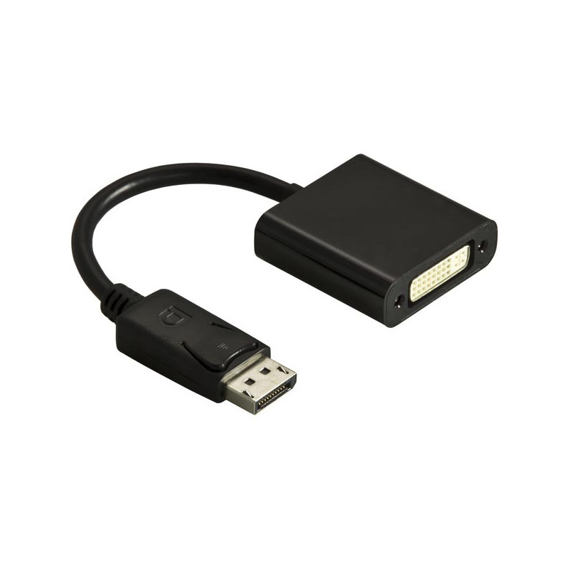 Skærmkabel & skærmadapter - DisplayPort til DVI-adapter