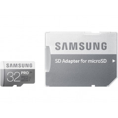 Samsung microSDHC-hukommelseskort + 32GB SDHC (Class 10 UHS-I)