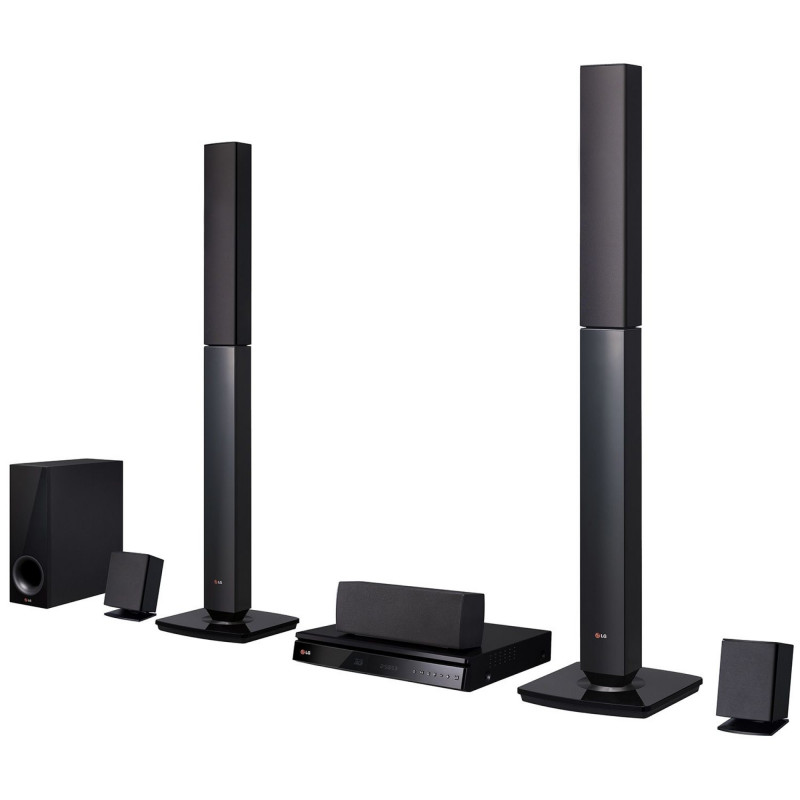 TV og lyd - LG 5.1 hjemmebiograf med Blu-ray og 3D