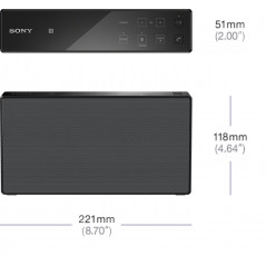 Bærbare højttalere - Sony SRS-X55 trådløse bluetooth højtaler hvid