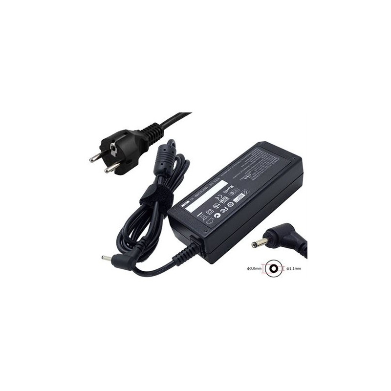 Asus & MSI oplader - Oplader til Asus & Samsung 19V 2.37A 45W 3.0x1.1mm