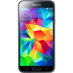 Samsung Galaxy S5 sort (brugt)