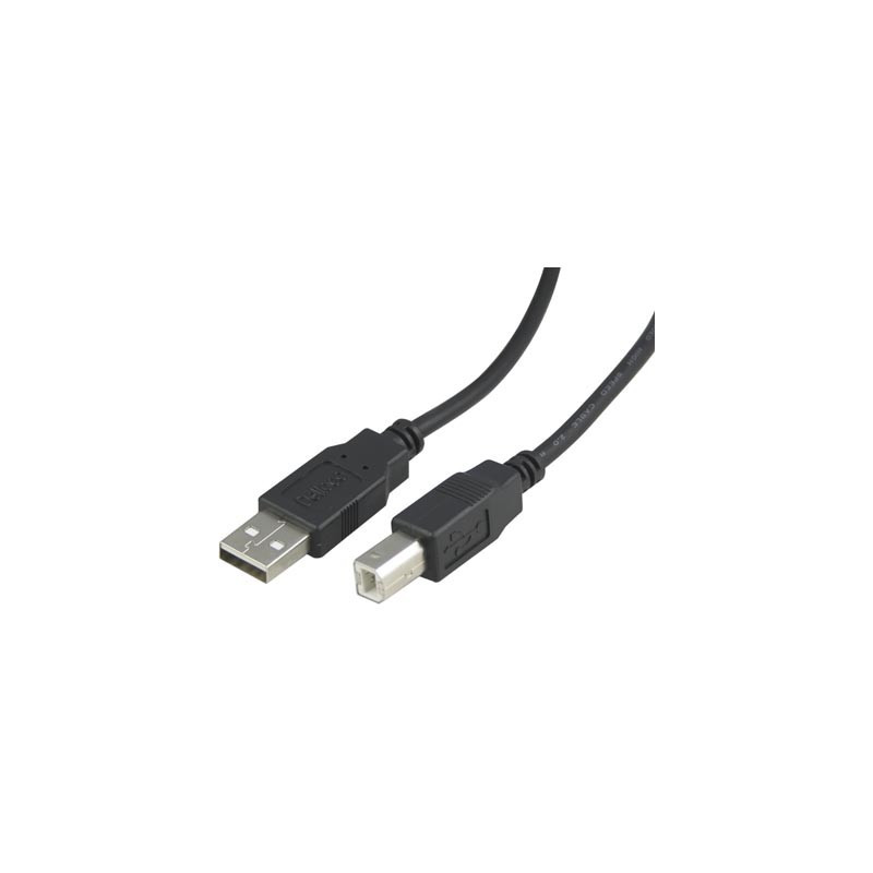 USB-kabel til printere - USB-A 2.0 till USB-B printer kabel 2M