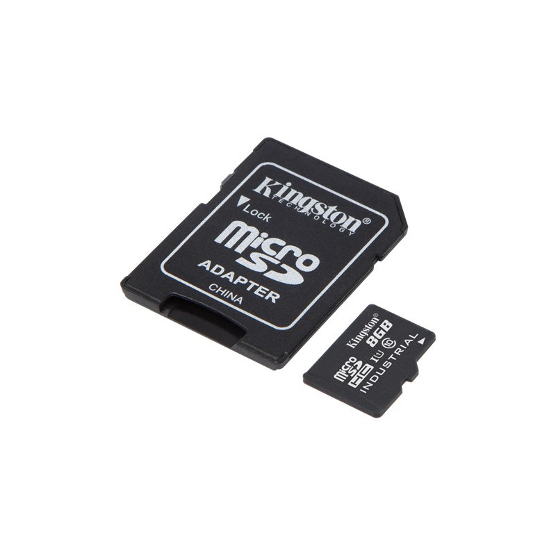 Hukommelseskort - Kingston microSDHC + SDHC 8GB (Class 10)