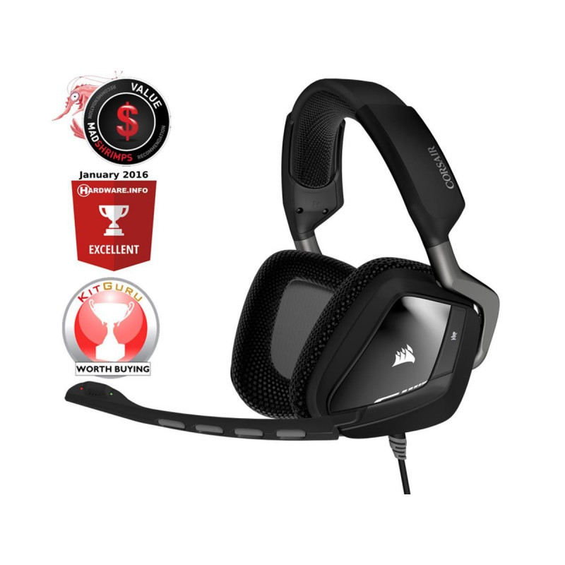 Gamingheadsets - Corsair VOID Wireless/USB RGB gaming-headset