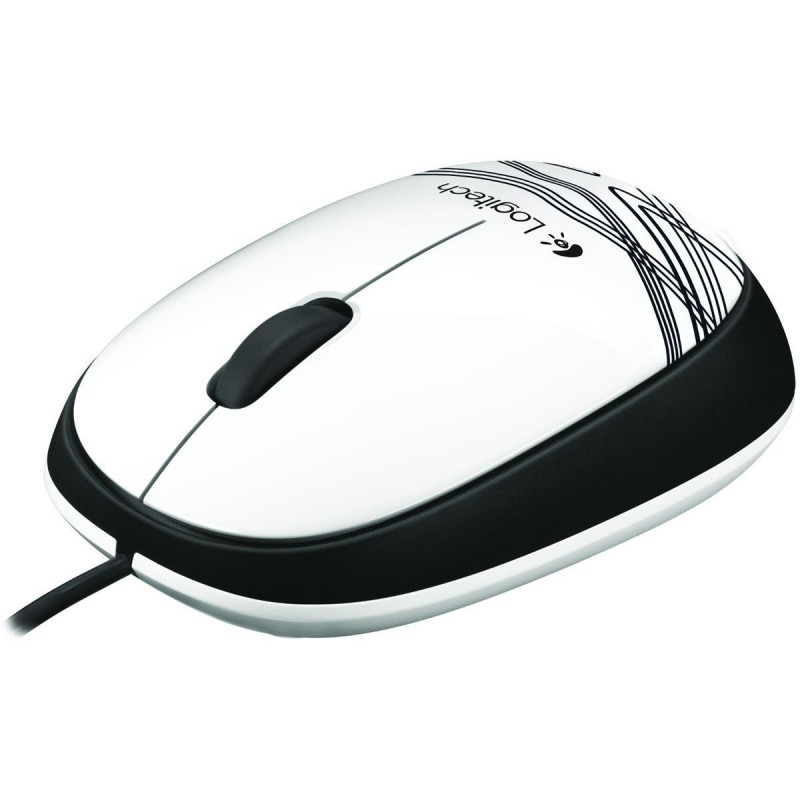 Mus med ledning - Logitech M105 USB-mus hvid