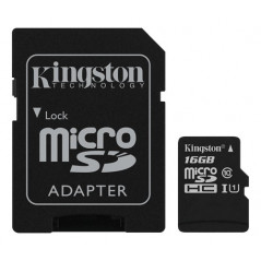 Kingston microSDHC + SDHC 16GB (Class 10)