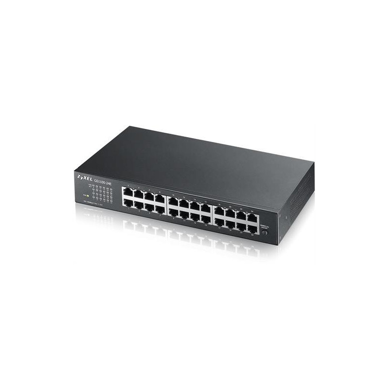 Netværksswitch - Zyxel 24-portars gigabitswitch