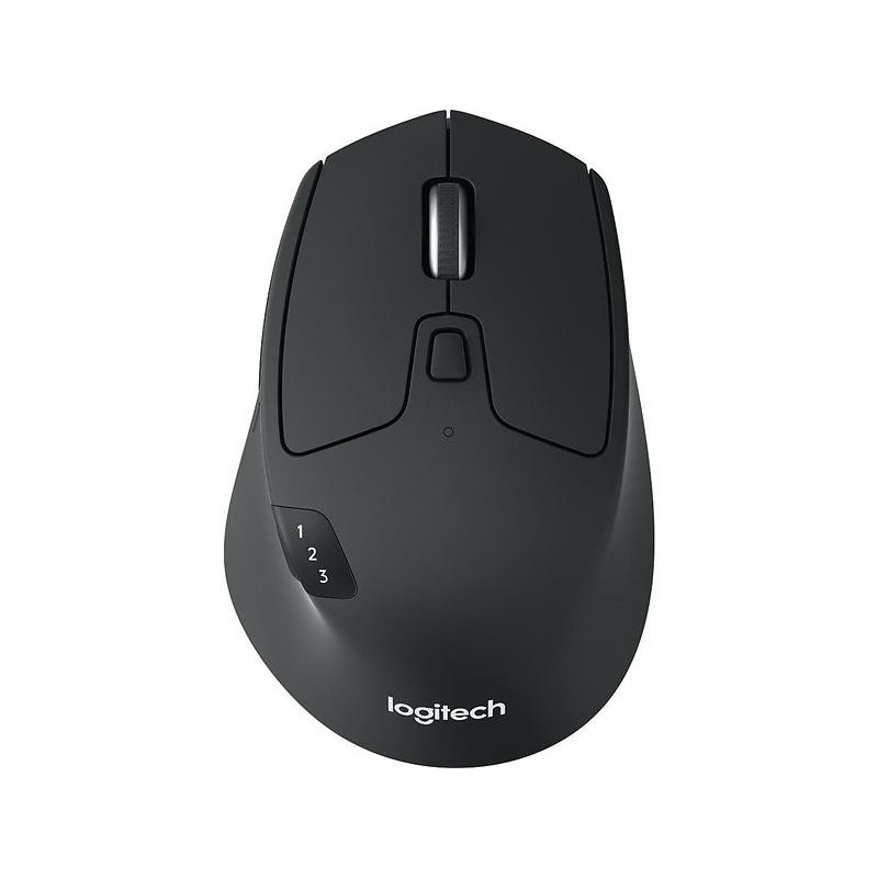 Trådløs mus - Logitech M720 Triathlon bluetooth-mus med Unifying og 8 knapper